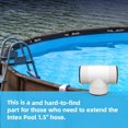 thumbnail image 5 of Bomba Divisora en T para Manguera de Piscina, Extensor Piscina 1,5 Pulgadas Piezas Conector Elevada &, 5 of 5