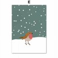 thumbnail image 1 of Carteles minimalistas de Navidad para decoración del hogar, impresiones en lienzo, galería de pintura, arte de pared nórdico, sala de estar, vacaciones modernas, 1 of 4
