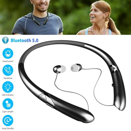 Bluetooth Headset, Hands Free Wireless Earpiece V4.0 with Noice reduction Mic for (Best Bluetooth Headset Under 2000)