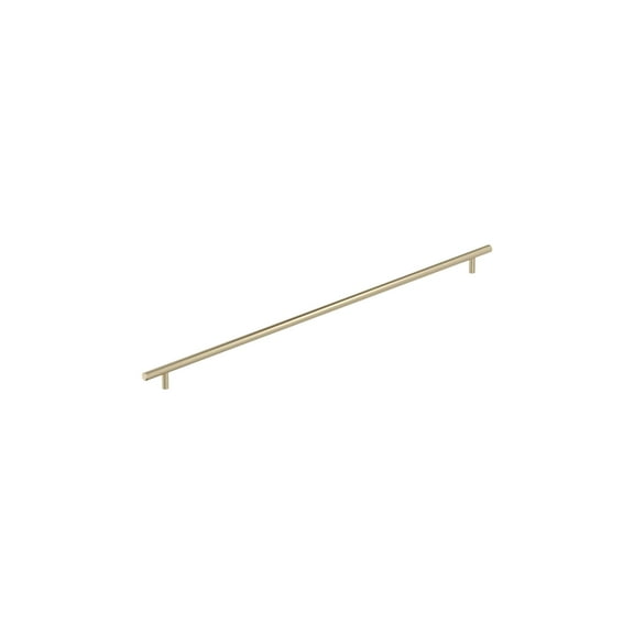 Amerock Bar Pulls 25-3/16 inch (640mm) Center-to-Center Golden Champagne Cabinet Pull