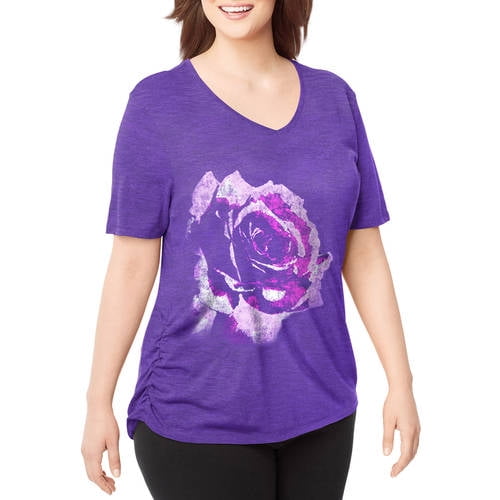 plus size women graphic tee