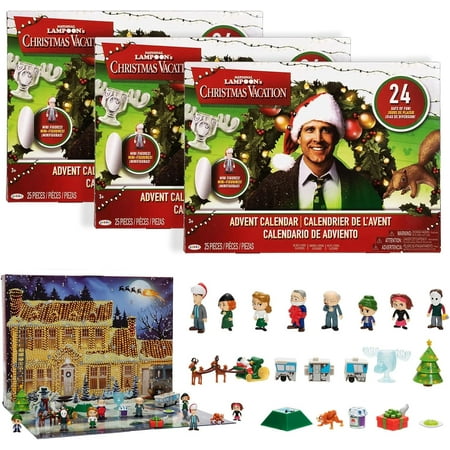 National Lampoon's Christmas Vacation Advent Calendar 2024 - 24 Day Christmas Vacation Advent Calendar - Advent Calendar National Lampoon Contains 24 Gifts - National Lampoon Advent Calendar (3pcs)