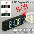 thumbnail image 3 of HoLife 8" Large LED Digital Projector Projection Snooze Alarm Clock Temperature Display, 3 of 16