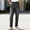 Black high waisted straight leg jeans for women a1, variant on Usloyux Women's High Waisted Straight Leg Jeans with Pockets Casual Basic Regular Fit Ankle Length Trousers for Vacation Daily Wear, Light Blue S