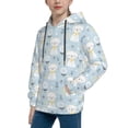 thumbnail image 2 of Daiia Cute Cat for Boys Fashion Hoodies & Sweatshirts with Kangaroo Pocket,Hooded Sweatshirt for Kid, Breathable& Moisture Wicking-Small, 2 of 6