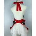 thumbnail image 4 of Delantal dulce, delantal de cocina para mujer, delantal de cocina con presillas, color: rojo, 4 of 8