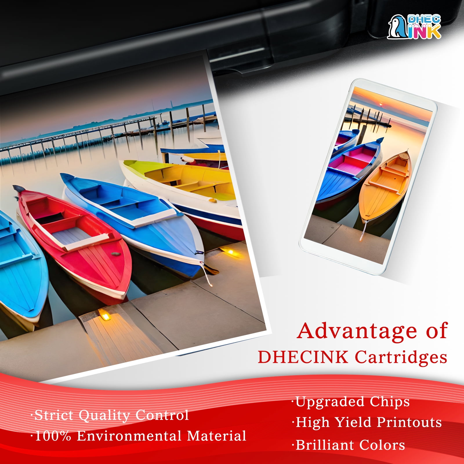 GI-20 Ink Bottle GI 20 GI20 Refill Ink Bottles Compatible For Canon PIXMA G6020 G5020 G7020 MegaTank Printer (Black,Cyan,Magenta,Yellow,170ML,70ML - View #8