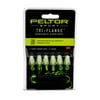 Peltor Sport Tri-Flange Corded Reusable Earplugs, Neon Yellow, NRR 26 dB, 3 Pairs