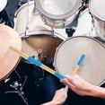 thumbnail image 2 of MIANGASTORE 1 Pair Bamboo Drumsticks Percussion Drumsticks Musical Instrument Accessories Random Color, 2 of 7