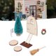 thumbnail image 4 of Decoración Navideña De Casa De Muñecas, Kit De Decoraciones Navideñas De Casa De Muñecas 1:12, Diseño Vívido Portátil Pequeño, Atractivo Y De Moda Para Casa De Muñecas, 4 of 7