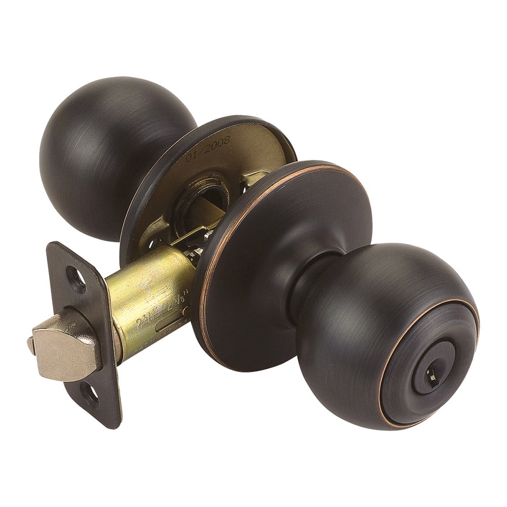Design House 750687 Pro Ball Entry Door Knob, Oil Rubbed Bronze