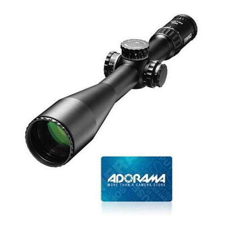 Steiner 5-25x56 T5xi Tactical Riflescope, Matte Black with Illuminated SCR First Focal Plane Reticle, 34mm Tube Diameter, Side Parallax Focus - With