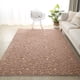 thumbnail image 5 of Alfombra de pelo de conejo de imitación simple con patrón de mármol para sala de estar, mesa de café, alfombra gruesa para dormitorio, alfombra absorbente antideslizante con pelo de conejo bronceador, 5 of 6