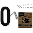 thumbnail image 3 of 5 Inch LED House Numbers, ABS-Polymer, Backlit LED 2700K Illuminated Home Address Number, Lighted House Numbers, Modern Address Numbers (8, Black), 3 of 5