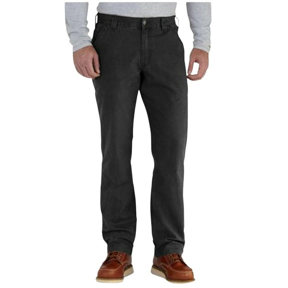 Carhartt Men's Rugged Flex Rigby Dungaree Work Pants Black 28W x 32L
