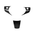 thumbnail image 3 of For Y 2017-2020 Real Carbon Fiber Steering Wheel Protective Frame Patch Trim, 3 of 5