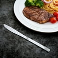 thumbnail image 6 of Mainstays 4-Piece Swirl Stainless Steel Dinner Knife Set, Silver Tableware, 6 of 10