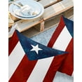 thumbnail image 2 of Pack of 2 Outdoor Pillow Covers, Puerto Rico Flag, Patriots, Palm Leaves Waterproof Square Throw Pillowcase Cushion Decorative Pillow Covers for Couch Patio Tent, 18x18 in, 2 of 6
