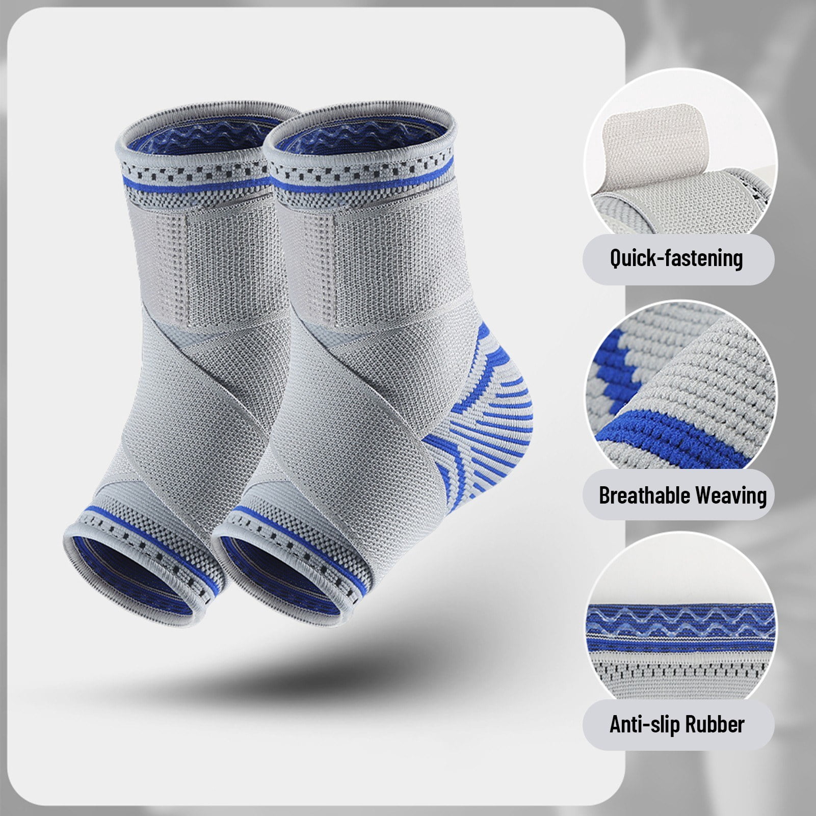 Adjustable Ankle Brace Support for Sports and Activities