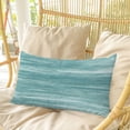 thumbnail image 4 of Duck Green Pillow Covers, Linen Long Throw Pillow Case, Vintage Modern Abstract Art Ombre Holiday Pillow Protector Decorative Cushion Cover for Living Room/Bedroom 20" x 26", 4 of 8