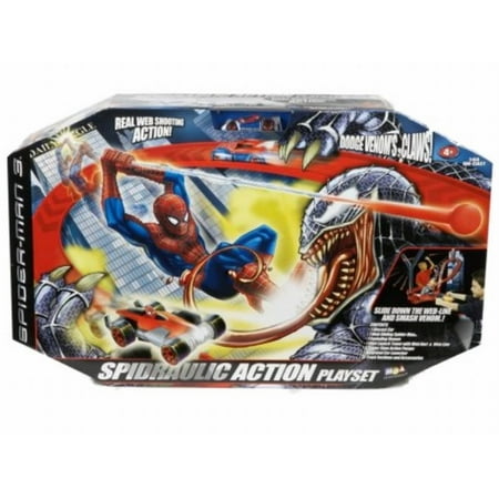 Spider-Man 3 Spidraulic Action Playset Spiderman Race Track