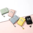 thumbnail image 4 of Cat Pattern Organ Zipper Coin Purse Ladies Zipper Small Card Holder (pink), 4 of 5