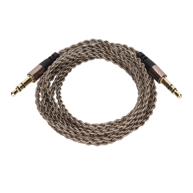 Replacement Earphone Cable, Professional 120cm/47.2in High Resolution Earphone Replacement Cable Braiding for Smart Phone