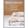 thumbnail image 3 of CGK Linens 3-Piece Cute & Cozy Kids Sheet Set - Twin Size Kids Bedding With Vibrant Designs For Boys, Girls, Teens, Toddler, Rainbow Sparkles, 3 of 7