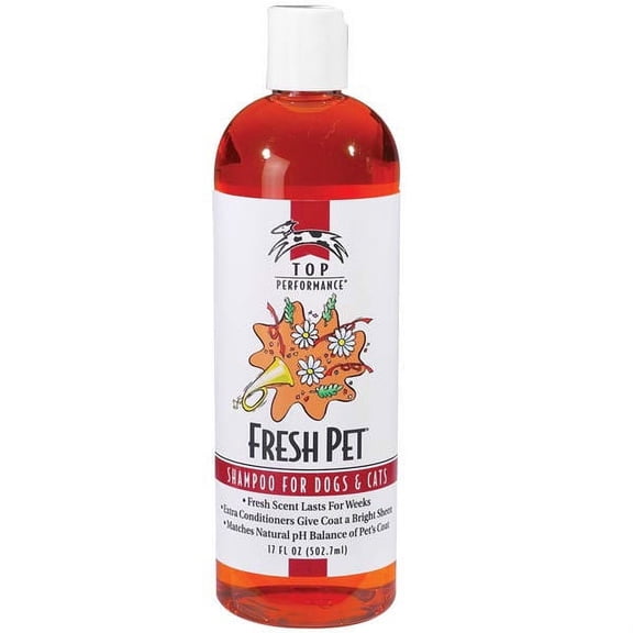 Professional FRESH PET Scent Shampoo for Dogs & Cats Prevent Mats