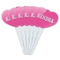 thumbnail image 1 of Kendra Heart Love Cupcake Picks Toppers - Set of 6, 1 of 1