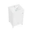 thumbnail image 2 of Resenkos Storage Cabinet,Kitchen,Pantry Cabinet,20" Bathroom Vanity with Sink, Bathroom Cabinet with Soft Closing Door, Storage Rack and Drawer, White, 2 of 15