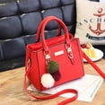 thumbnail image 1 of Bolso de mano de moda para mujer, bolso rojo para novia, bolso bandolera pequeño para boda, 1 of 6