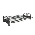 DHP Aiden Futon Frame, Gunmetal Grey