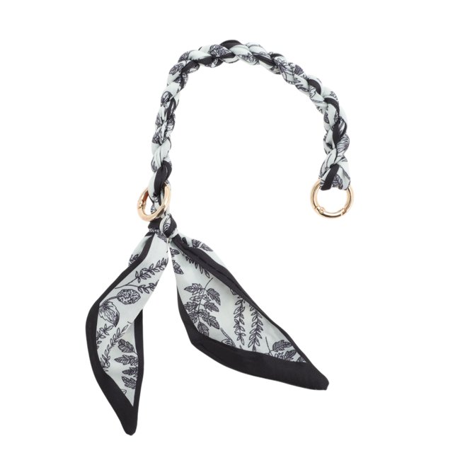 Ofertas Únicas 1 Pc Correa de Bolsa Reutilizable para Viajar Negro Aleación Poliéster