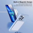 thumbnail image 5 of Magnetic Liquid Silicone Case For iPhone 14 12 13 Pro Max Plus For Magsafe Wireless Charging Cases Cover, 5 of 5