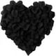 thumbnail image 1 of 5000 piezas de pétalos de rosa de seda negra, pétalos artificiales, decoraciones de boda, veladas especiales, día de San Valentín, compromiso Rojo Verde, 1 of 5