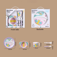 thumbnail image 3 of Uervoton 5 Pcs Mealtime Feeding Set for Kids and Toddlers-Butterfly-Includes Plate, Bowl, Cup, Fork and Spoon Utensil Flatware - Durable, Dishwasher Safe, BPA Free, 3 of 4