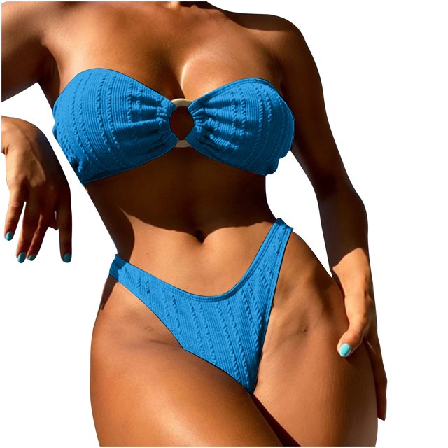 Swimsuit for Women,High Waisted Bikini Swimsuit for Women,Womens Bikini Set Swimsuit Two Piece Sexy Bathing Suits String,High Waisted Bathing Suits for Women,Swimsuits for Women
