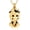Gold, variant on Cow Cremation Urn Necklace Ashes Jewelry Stainless Steel Cremation Necklaces Memorial Keepsake Jewelry