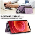 thumbnail image 4 of Nalacover Designed for Apple iPhone 15 Plus Wallet Case with Credit Card Holder - Purse Premium PU Leather Flip Kickstand Shockproof Scratch Resistant Phone Case for iPhone 15 Plus - Purple, 4 of 6