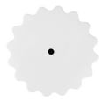 thumbnail image 6 of SAFAVIEH Tulett 18" Modern Solid Ceramic Garden Stool, White, 6 of 7