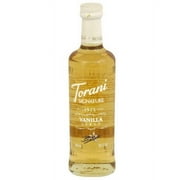 Torani Signature Vanilla Syrup, 10.1 fl oz, (Pack of 6)