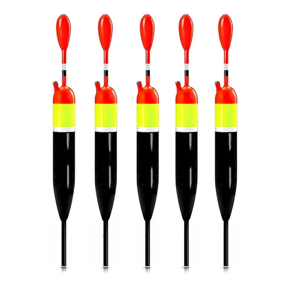 5pcs Slip Bobbers for Saltwater Fishing Balsa Floats Fishing Bobbers