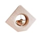 thumbnail image 3 of Campanas de madera para puerta, carillón de viento, timbre decorativo para puerta, timbres únicos para puerta de entrada Marrón claro, 3 of 9