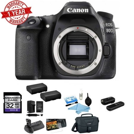 Image of Canon EOS 80D DSLR Camera Deluxe Kit