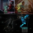 thumbnail image 2 of YSITIAN Basketball Gifts for Kids, 3D Illusion Lamp Basketball Night Light with Remote + Touch 16 Color Flashing Changing + Timer Desk Lamps for Boys Ro E1116-497, 2 of 7