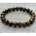 thumbnail image 4 of Tiger Eye Crystal Bead Bracelet 8mm, Wholesale Genuine Tiger Eye Stretch Gemstone Bracelet, Gift for Men & Women (1), 4 of 9