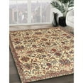 thumbnail image 3 of Ahgly Company Machine Washable Indoor Rectangle Traditional Sienna Brown Area Rugs, 9' x 12', 3 of 7
