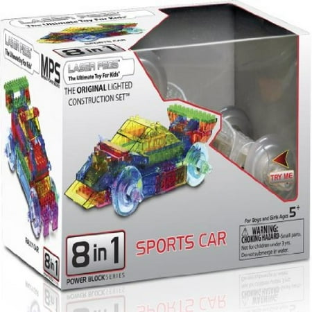 Laser Pegs Power Block Car