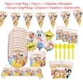 thumbnail image 2 of 1Set Disney Princess Snow White Bell Girl Birthday Party Supplies cup plate flag ballon for Kids Baby Shower Birthday Party Dec Gao Jinjia LED, 2 of 2